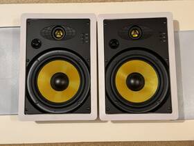 555-29860 Speakers Excellent Condition In-wall Left Center Right Lcr Surround 8 Inch 100w