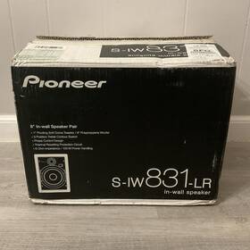 831-lr Speakers Pioneer S-iw 831 -lr In Wall Set 2 Brand New Original Box