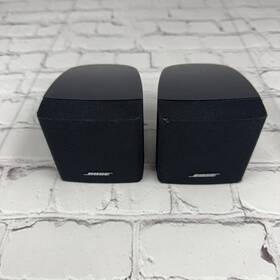 9855643 Speakers Set Of 2 Bose Single Cube Acoustimass Mountable Satellite Surround