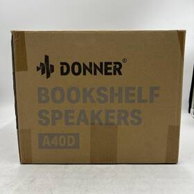 A40d Speakers Donner Active Bookshelf With 60w Rms Stereo Bluetooth