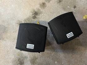 Aa321 Speakers Acoustic Audio Single Cube Acoustics Sound Black