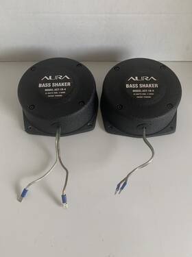 Ast-1b-4-speakers Speakers Ast-1b-4 Pair Of Aura Systems Bass Shakers Model Tactile Transducer