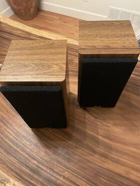 Av-1001 Speakers Klh Bookshelf - Pair