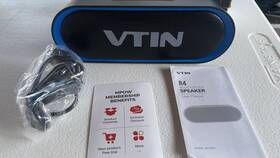 Bh338a Speakers Bluetooth Speaker Vtin Black Used Model #