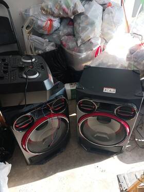 5000w Speakers Ck99 Lg Bluetooth Music System