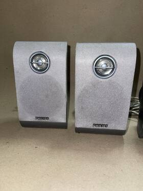 Cs3410 Speakers Phillips Model Set Of 4 Tested
