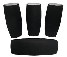 Cs6100 Speakers 4 - Jbl Cinema Sound 3 Satellites And 1 Center Works Euc Fl