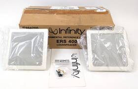 Ers-400 Speakers Vintage Nos Infinity Flush Mount Home Theater Wall Ceiling