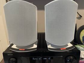 Hcm1 Speakers Bowers And Wilkins Rock Solid Sounds White Pair 150watts