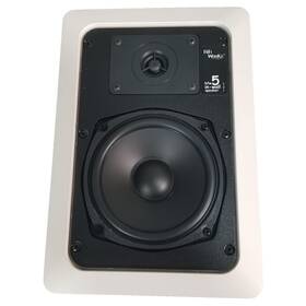 30001 Speakers Hfw5 Hifi Works 5.25-inch In-wall White Pair