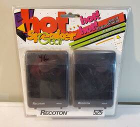 Hg525 Speakers Vintage Retro 1994 Recoton Hot Speaker Gear - Portable Stereo New Hg525 Speakers Vintage Retro 1994 Recoton Hot Speaker Gear - Portable Stereo New