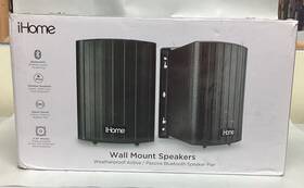 Ihsi-w400bt-pr-blk Speakers Ihsi-525bt-pr-blk Ihome Weatherproof Bluetooth 100watt Pair Of Black
