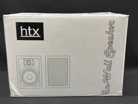 Ix-8011 Speakers Htx Pair 8 Inch 2-way In Wall Home Theater Surround Sound 120w