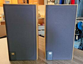 J2060 Speakers Jbl 2-way Two 2 Bookshelf Titanium Tweeters 8 Ohms Woodgrain J2060 Speakers Jbl 2-way Two 2 Bookshelf Titanium Tweeters 8 Ohms Woodgrain