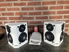 Kvs-64 Speakers Kenwood Bookshelf Surround