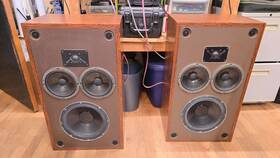 M10a Speakers Vintage Polk Audio Model 10a Early Version Floor Standing See Photos