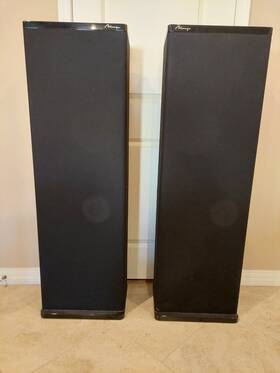 M5si Speakers Mirage Model Floor Standing Black