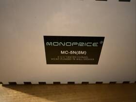Mc-5n Speakers Monoprice 8m 5-1/4 Inch Center Channel Micro-flanged In-wall Brand