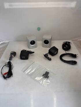 Mfs-6300 Speakers Mi-fi Mini With Built In Amplifier Model Made Japan