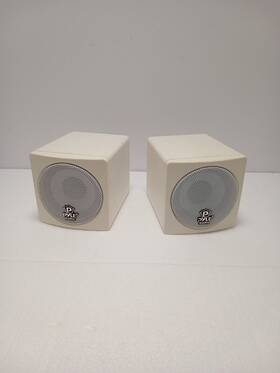 Pcb3wt Speakers Pyle Home Model Tested Rare White Vtg