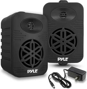 Pdwr55rd Speakers Usa Indoor Outdoor Pair-500 Watt Dual Waterproof 5.25 Inch 2-way Full Range