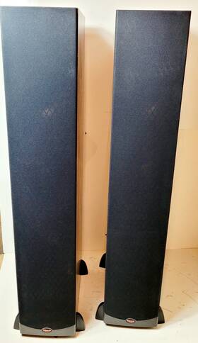 Rf-83 Speakers Klipsch Series Black Ash Wood Tower Local Pickup Only