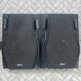 Rs1285 Speakers Rca Speaker Pair Tested And Working Stereo Works See Video