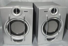 Rs2052 Speakers Rca Bookshelf Only Tested Works Great Shape Free Shipping
