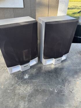 Rs2600 Speakers 2 Rca Bass Reflex