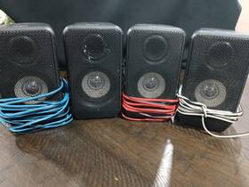 Rt2770 Speakers Rca Surround Sound Speaker System - Set Of 4 Tested And Work Rt2770 Speakers Rca Surround Sound Speaker System - Set Of 4 Tested And Work