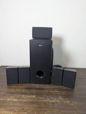 Rt2911 Speakers Rca Home Theater Speaker System Subwoofer 5 Surround