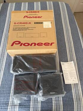 S-cr400-k Speakers Pioneer Model S-cr400-k. Set Of 3 System 1 Center And 2 Rear S-cr400-k Speakers Pioneer Model S-cr400-k. Set Of 3 System 1 Center And 2 Rear