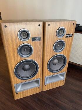 Sb-a30 Speakers Technics 3-way 200w Vintage Tower Hi-fi - Tested Working