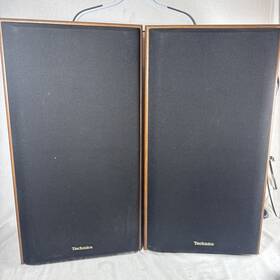 Sb-cr55 Speakers Technics Pair 3-way Made In Usa Vintage 1990s 8-ohm 140w Tested