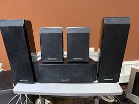 Sb-hc-660-sb-hs660-hb-hf660 Speakers 5 Panasonic 2x Sb-hs660 Sb-hf660 1 Sb-hc660 Surround Sound System
