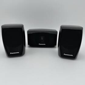 Sb-hs270 Speakers Sb-hc370 Panasonic And Surround Sound Set Of 3 Tested Work Great