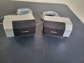 Sb-ps70a Speakers Lot Of 2 Panasonic Surround Sound Grey Model
