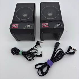 Sc-a5 Speakers Aiwa Model Acoustic Suspension System / Power Booster
