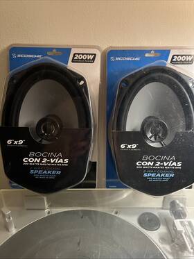Sc69mx Speakers Scosche 6 Inch X 9 2 Way Coaxial Set Of