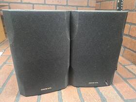 Skm-540s Speakers Skb-540 Onkyo Surround Sound Right And Left 130w 8 Ohm Tested Working