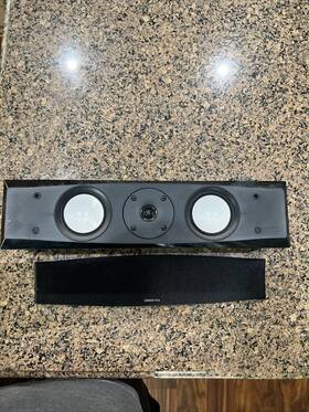Skc-560c Speakers Onkyo Center Channel Speaker Tested Works