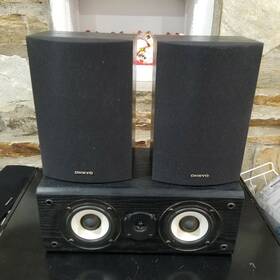 Skm-520s Speakers Skc520c Onkyo Speaker System Set Of 3 Skc-520c Skb-520