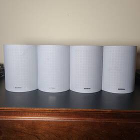 Skf-330 Speakers Set Of 4 Onkyo - 4.0 Front And Surround Tested Working Great