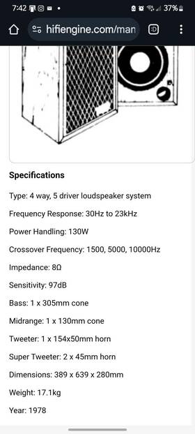 Sp-s7000 Speakers