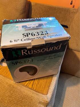 Sp632.1 Speakers Sp632 Pair Russound 6 1/2 Inch Ceiling Great Condition