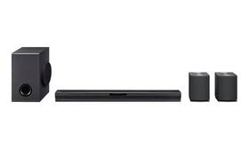 Sqc4r Speakers Lg 4.1 Ch Sound Bar With Wireless Subwoofer And Rear