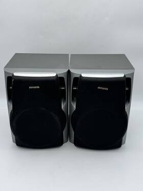 Sx-na902 Speakers Aiwa Pair Of Stereo 100 Watt Tested Working Hard Wired