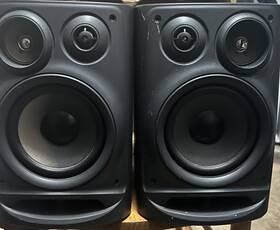Sx-nv70 Speakers Aiwa Speaker System - Model Two Wired Pair L And R