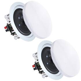 Vric80 Speakers Vaiyer 8 Inch In-ceiling/wall Pair Of 2 600w 2-way Spkr Home Audio