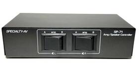 Sp-71 Specialty-av Amp/speaker Controller - Enjoy Two Amps On One Pair Of Speakers Sp-71 Specialty-av Amp/speaker Controller - Enjoy Two Amps On One Pair Of Speakers